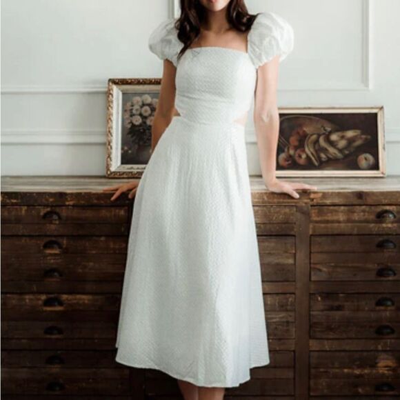 NWT Free People Elliatt Marlberry Dress size S - Picture 2 of 13